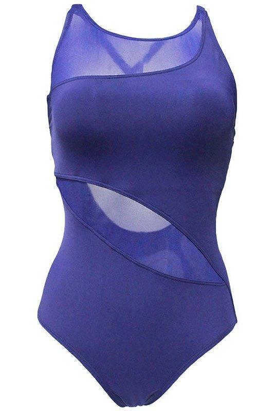 Triangular One-piece Swimsuit Women's Back Swimwear - HEPSIBAH SHOP