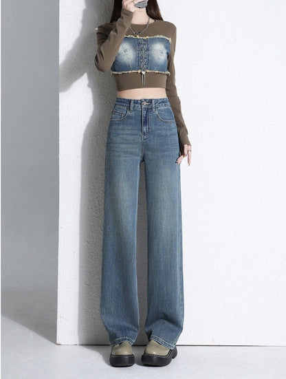 Light Color All-matching Jeans Women - HEPSIBAH SHOP