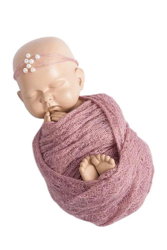 Baby photography summer mohair wrap - HEPSIBAH SHOP