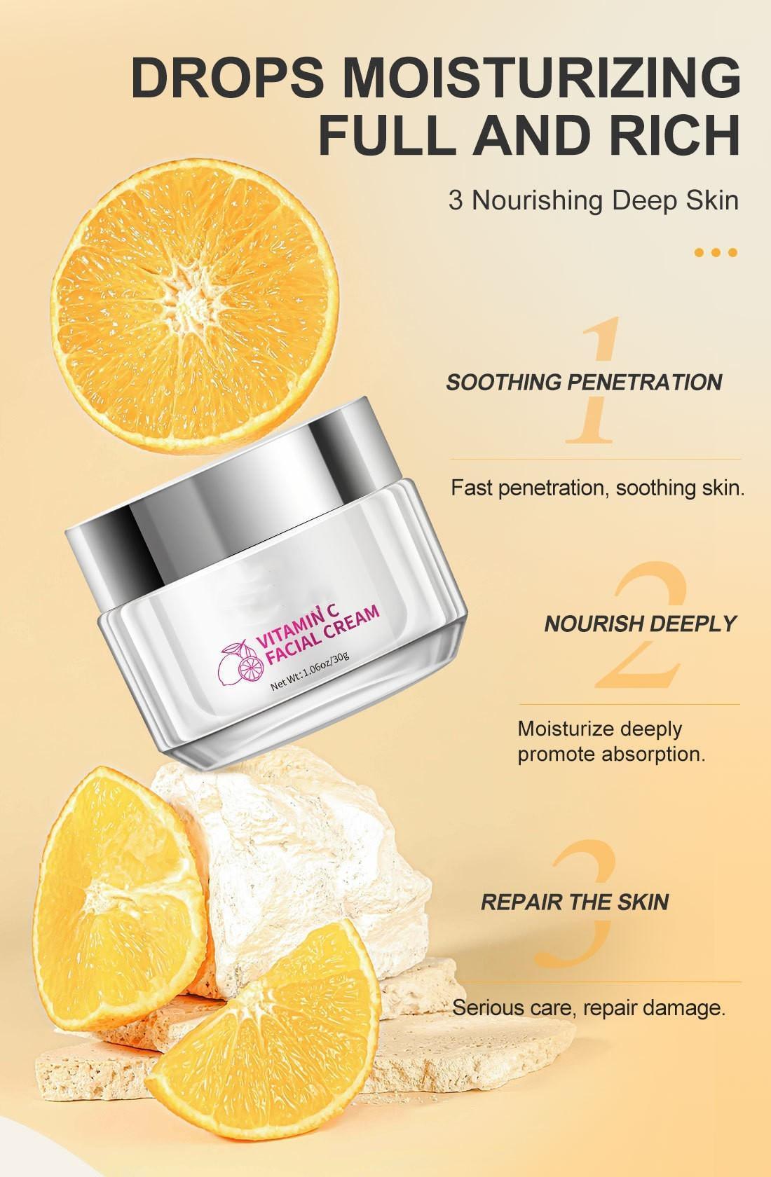 Vitamin C Face Cream Skin Care Products - HEPSIBAH SHOP