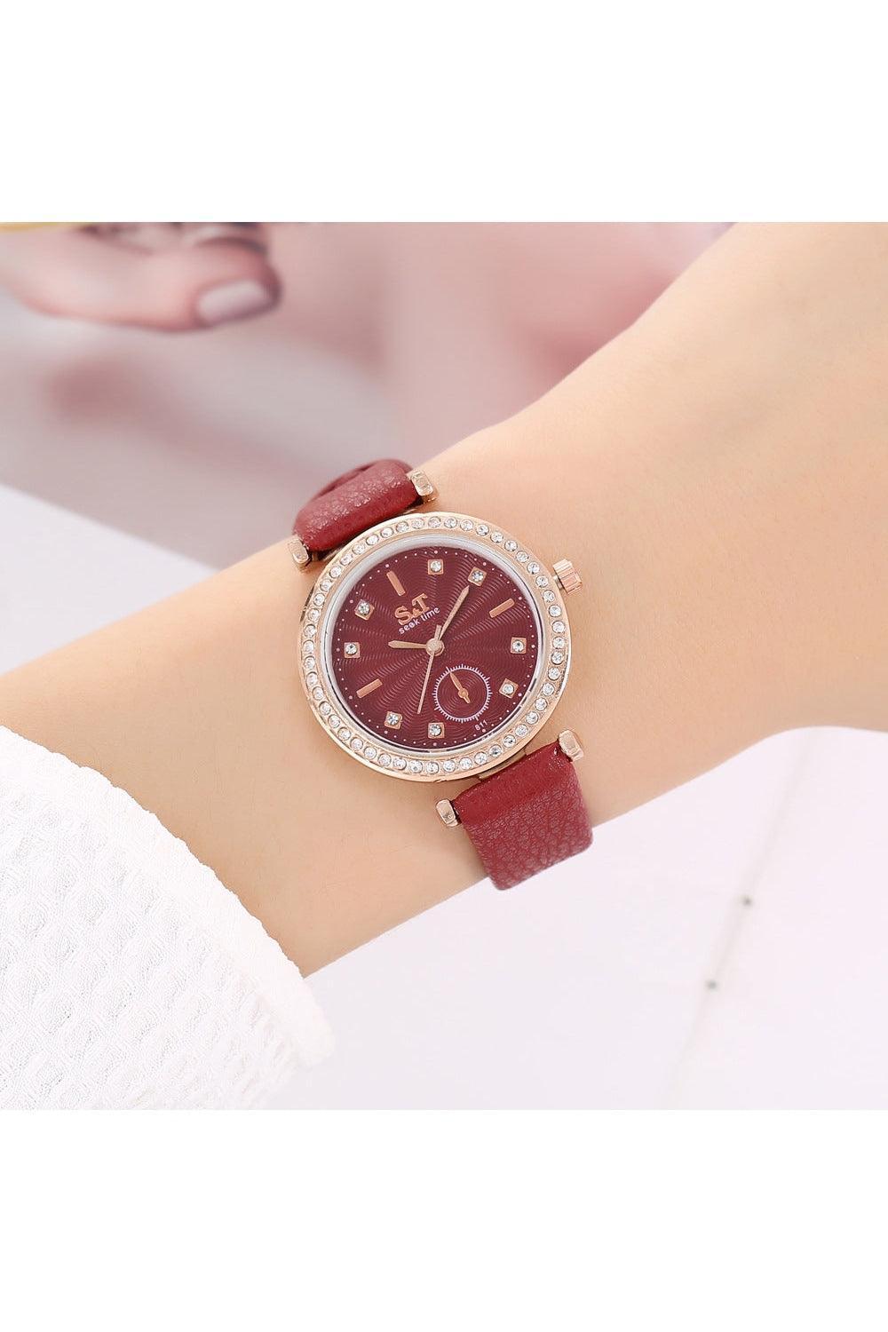 Women's Quartz Watch 4 PC Set - HEPSIBAH SHOP