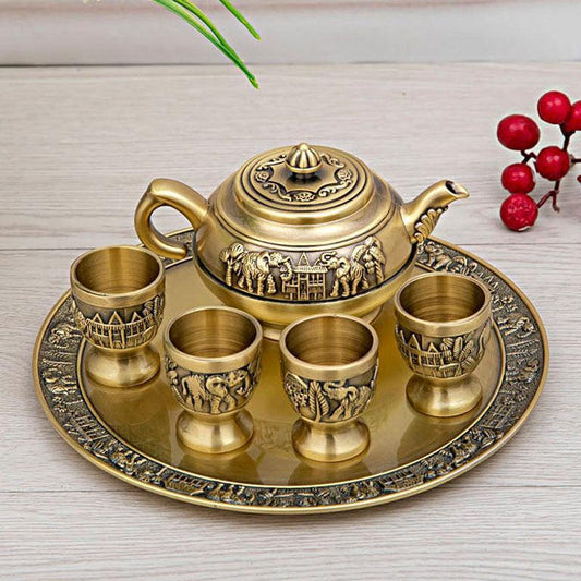 High-end Light Luxury National Tide Tea Set - HEPSIBAH SHOP