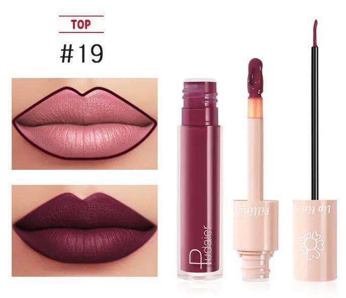 Pudaier Dual Lipstick Lip Gloss - HEPSIBAH SHOP