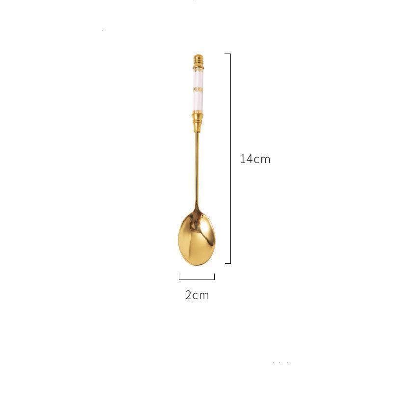 English Afternoon Tea Spoon, Exquisite Coffee Spoon