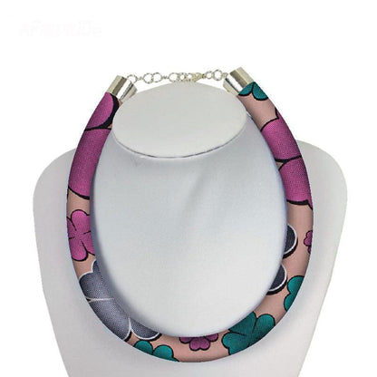 Geometric Women's African Ethnic Necklace - HEPSIBAH SHOP