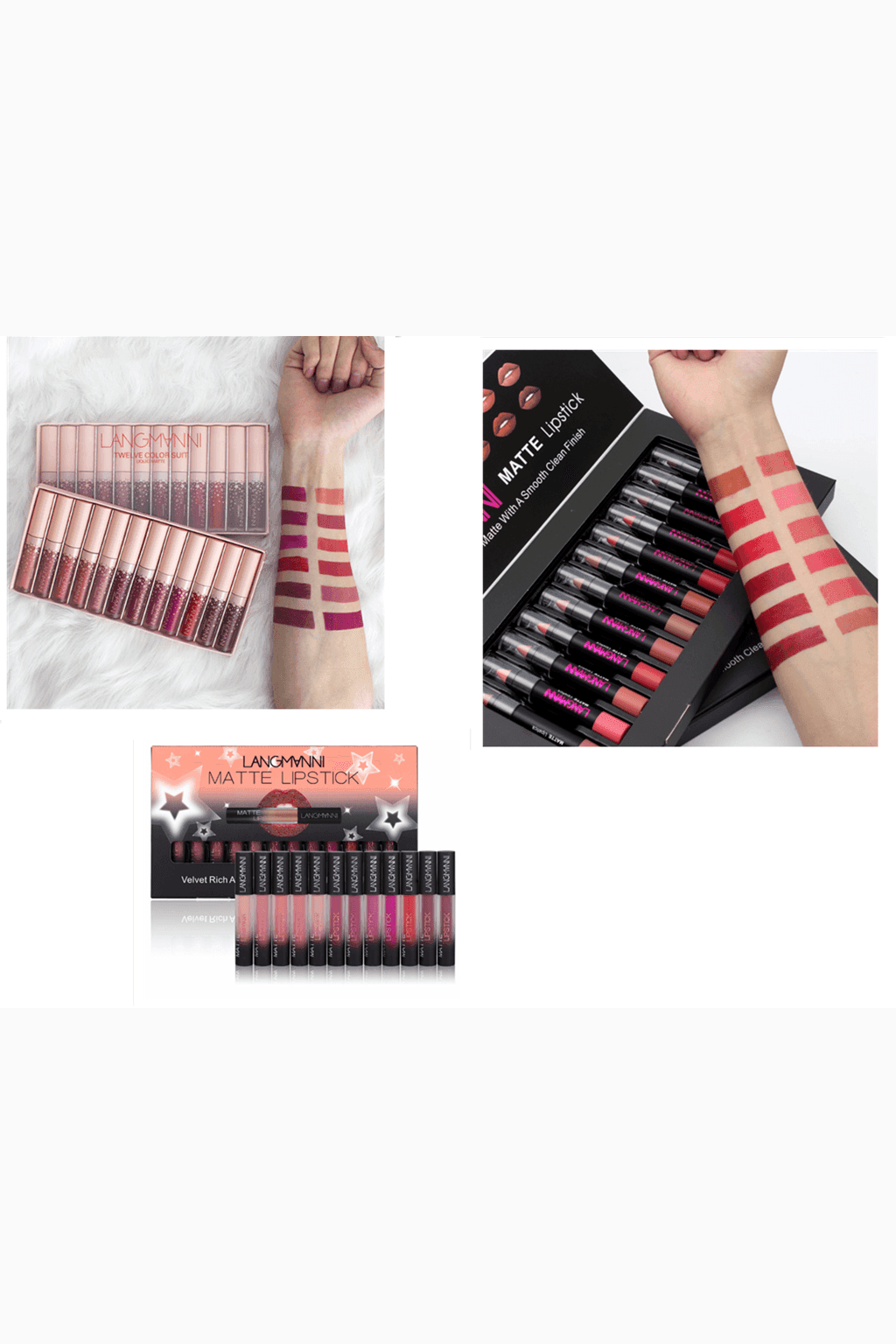 Matte Lipstick Waterproof Long-lasting - HEPSIBAH SHOP