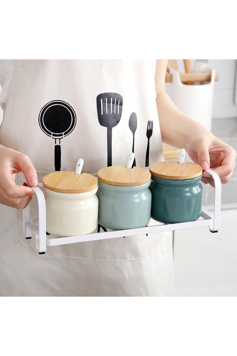 Creative Nordic Kitchen Seasoning Pot Household Ceramics - HEPSIBAH SHOP