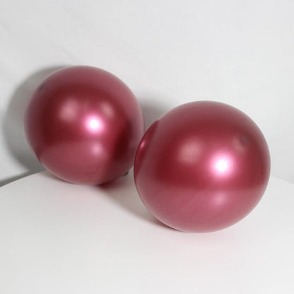 Burgundy Pearl Latex Helium Balloons Wine Red Party Globos - HEPSIBAH SHOP