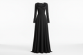 BLACK ELEGANT DRESS 