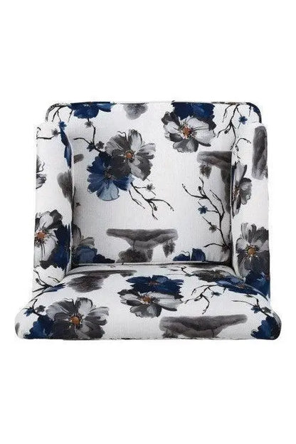 HARRISON Modern Fabric Tufted Club Chair with Arms - Image #9