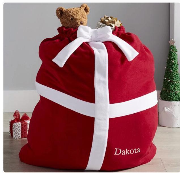 Extra Large Christmas Gift Bag With Drawstring - HEPSIBAH SHOP