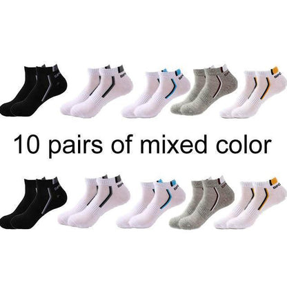 Men Cotton Breathable Socks - HEPSIBAH SHOP