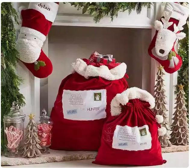 Extra Large Christmas Gift Bag With Drawstring - HEPSIBAH SHOP