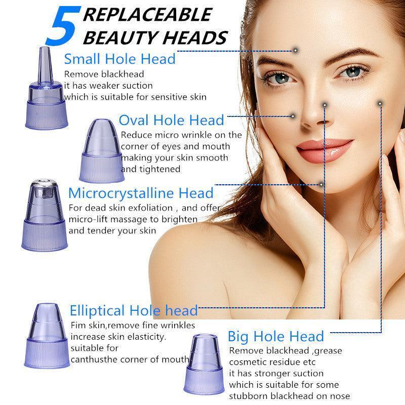 Blackhead Remover Instrument Black Dot Remover Acne Vacuum Suction - HEPSIBAH SHOP