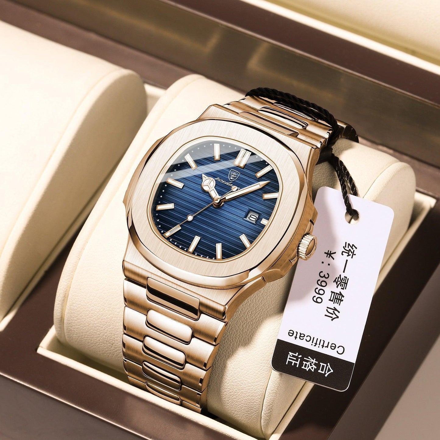 Ultra-thin Waterproof Luxury Quartz Watch - HEPSIBAH SHOP