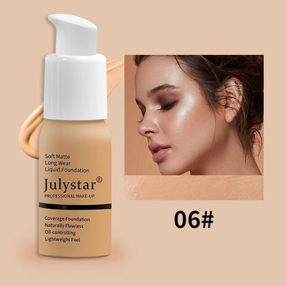 Waterproof Lasting Non Take Off Makeup Concealer Liquid Foundation Beauty Makeup - HEPSIBAH SHOP