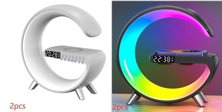 New AI -G Shaped LED Lamp Bluetooth Speaker - HEPSIBAH SHOP