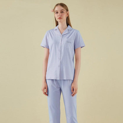 Pure Cotton Women's Suit Pajamas