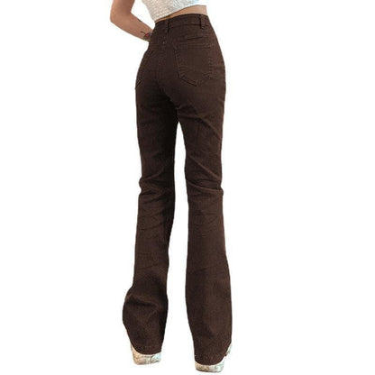 High-waisted Slim Slimming Hip Jeans - HEPSIBAH SHOP