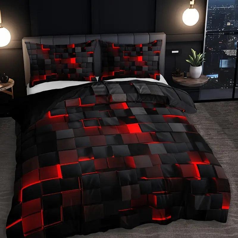 Quilt Cover Digital Bedding Suit - HEPSIBAH SHOP