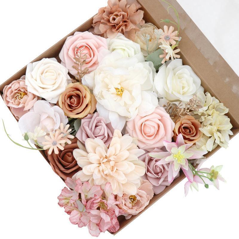 Flower Box Wedding Birthday Gift Bridal Bouquet - HEPSIBAH SHOP