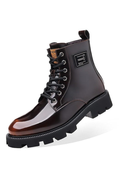 Men's High-top Soft Leather Boots - HEPSIBAH SHOP