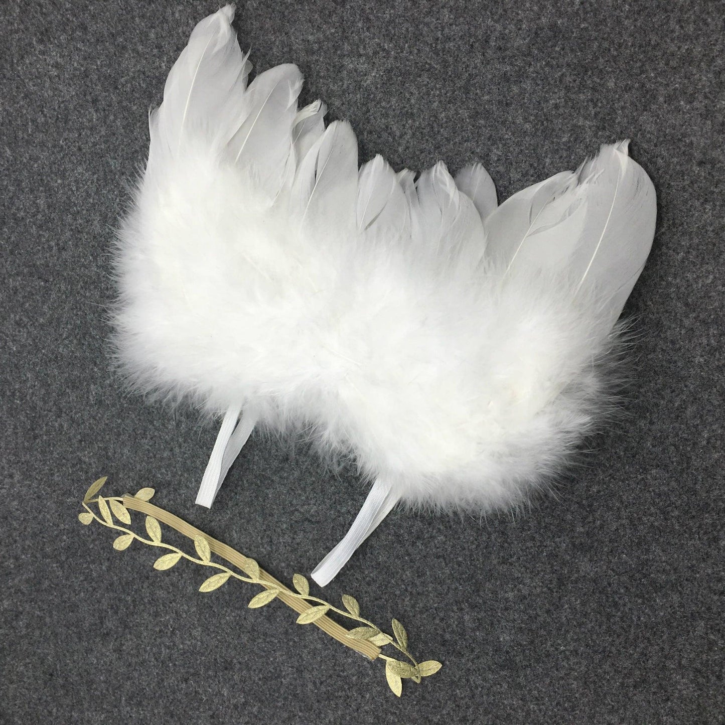 Newbornx Photography Props White Angel Wing Baby - HEPSIBAH SHOP