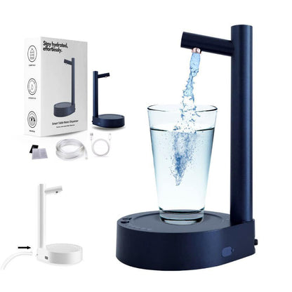 Desk Dispenser Electric Water Gallon Automatic Water Bottle Dispenser Rechargeable Water Dispenser - HEPSIBAH SHOP