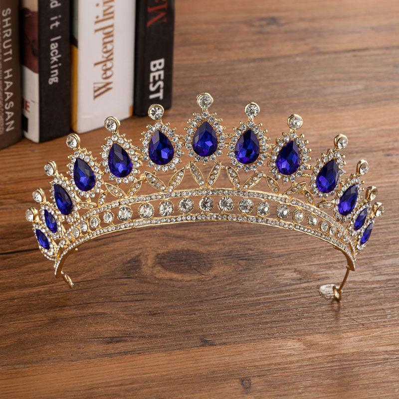 Wedding Bridal Alloy Diamond Crown - HEPSIBAH SHOP