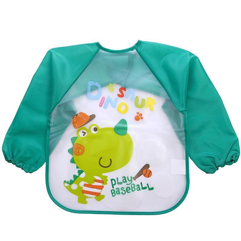 Children's Gown Long Sleeve Kids Waterproof Meal Baby Apron Painting Clothes Bib Protective Clothing - HEPSIBAH SHOP