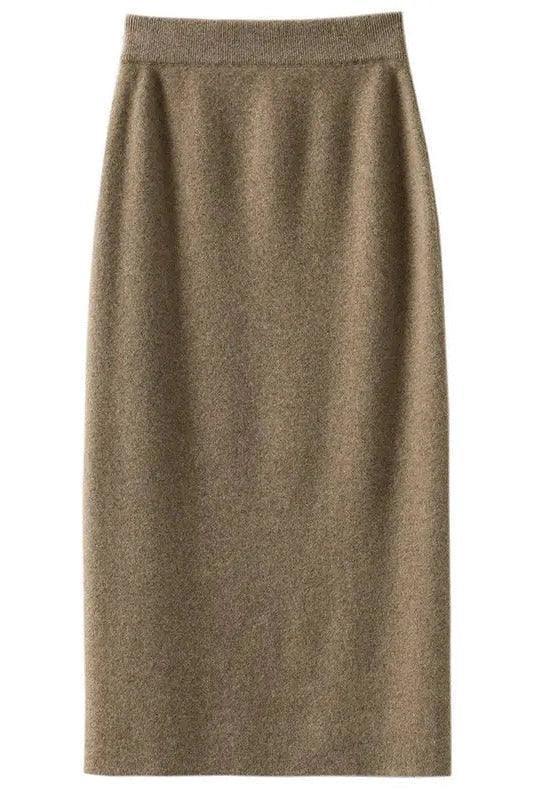 Women's Wool Four-flat Thickened Skirt - HEPSIBAH SHOP