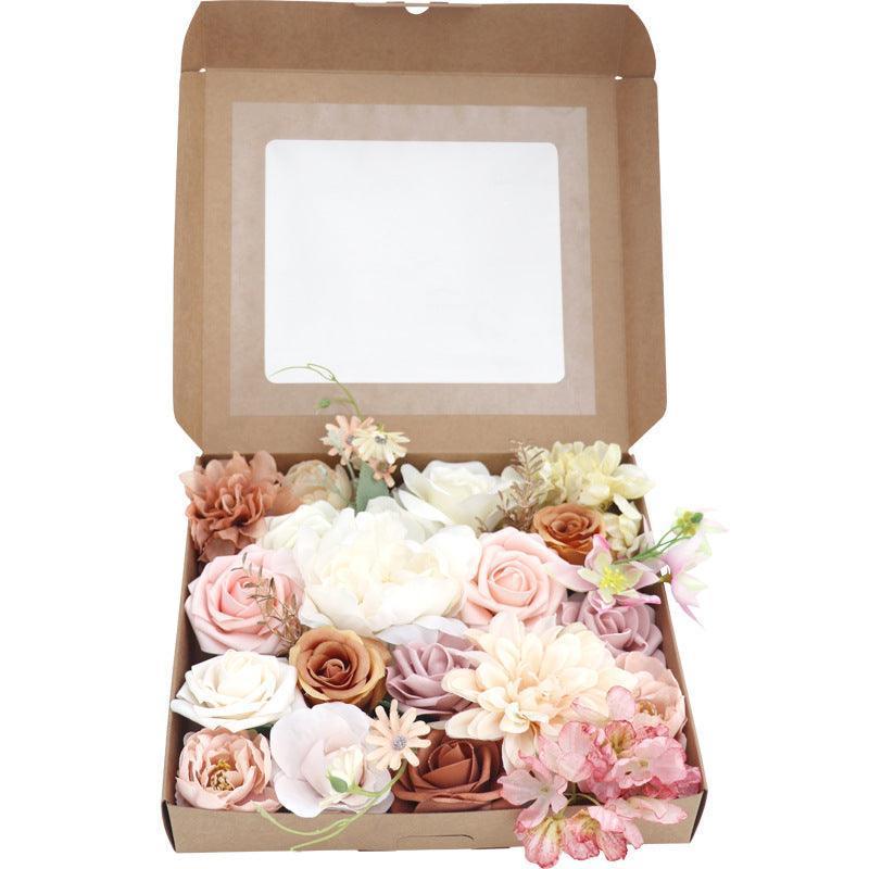 Flower Box Wedding Birthday Gift Bridal Bouquet - HEPSIBAH SHOP