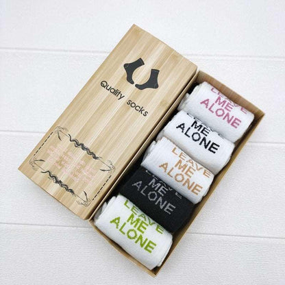 5 Pairs Ladies Mid-Calf Socks Gift Box - HEPSIBAH SHOP