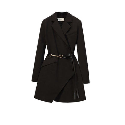 Ladies Fashion Personality Waisted Suit Jacket Top - HEPSIBAH SHOP