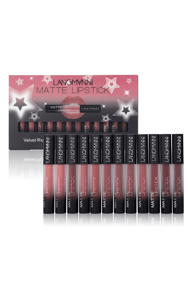 Matte Lipstick Waterproof Long-lasting - HEPSIBAH SHOP