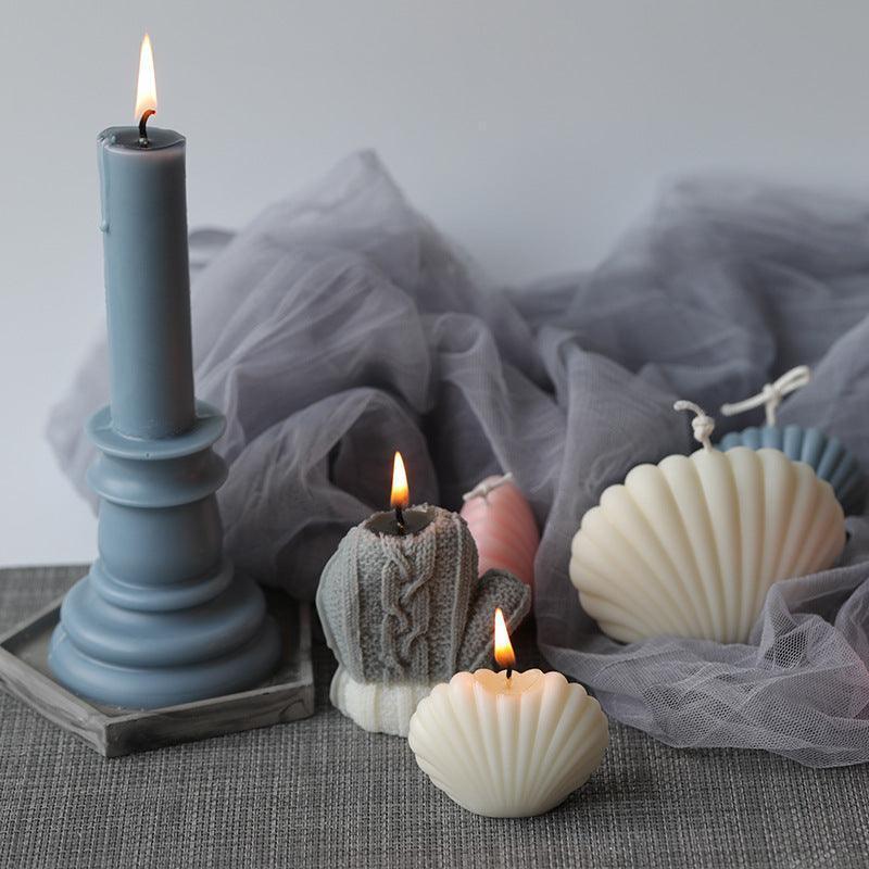 Shell Candle Mould Homemade Aromatherapy - HEPSIBAH SHOP