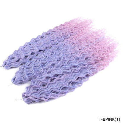 Chemical Fiber Water Ripple Crochet Curls - HEPSIBAH SHOP