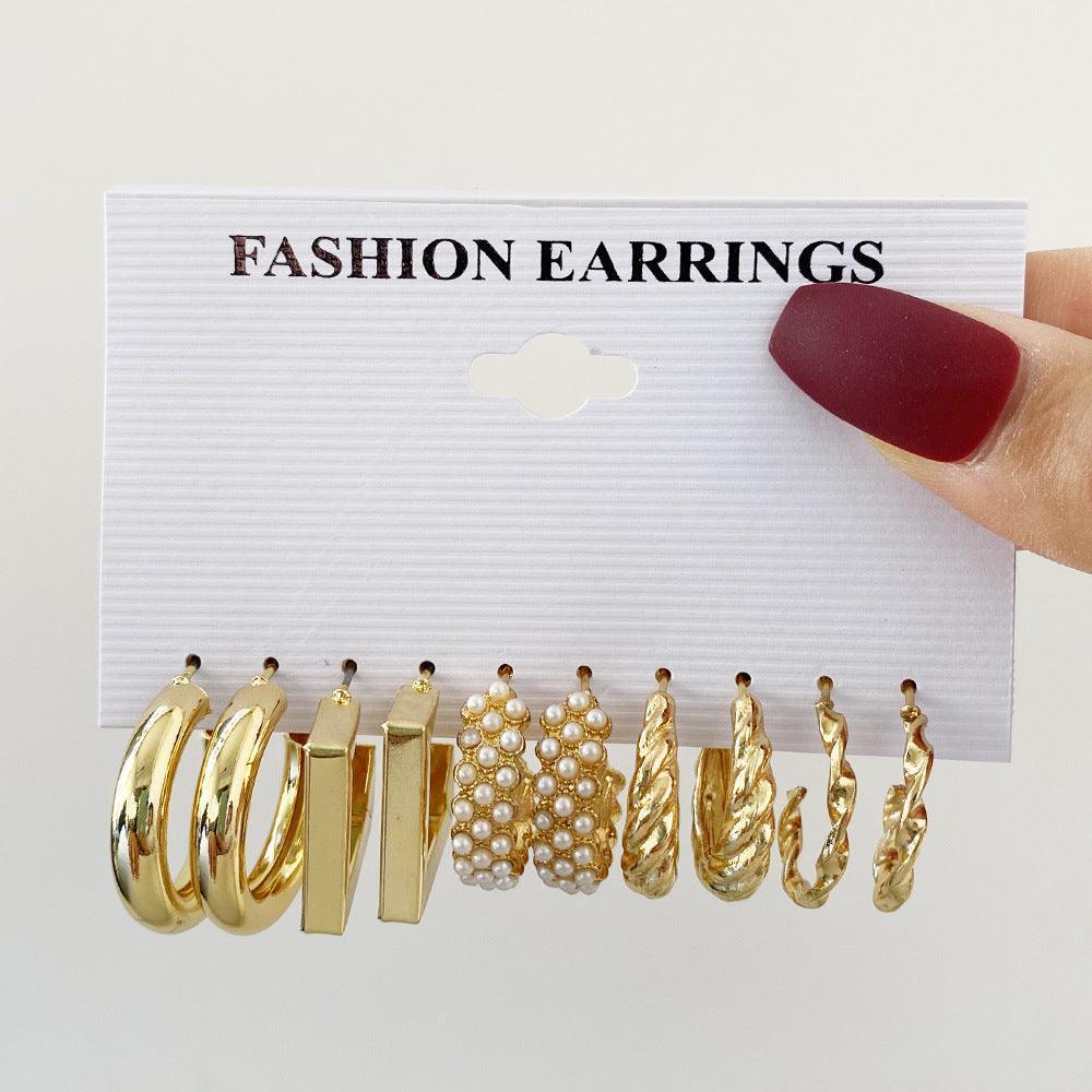 Women's Fashion Round Drop Earrings - HEPSIBAH SHOP