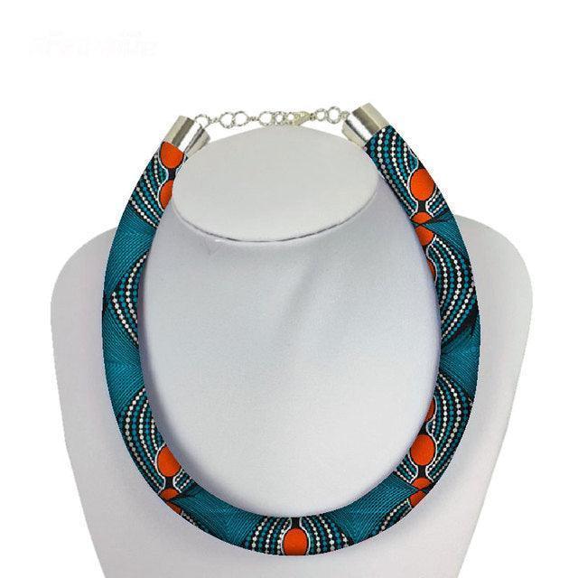 Geometric Women's African Ethnic Necklace - HEPSIBAH SHOP