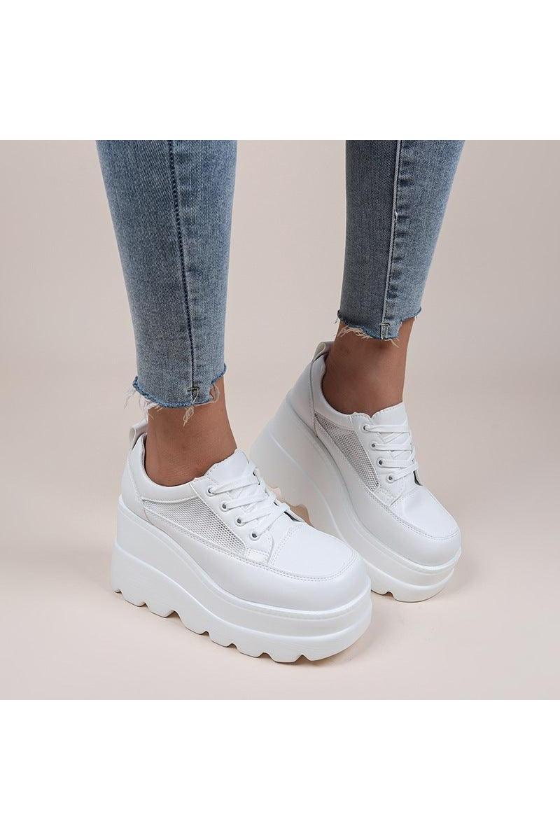 Women's Fashion Lace-up Thick Bottom Casual Daddy Shoes - HEPSIBAH SHOP