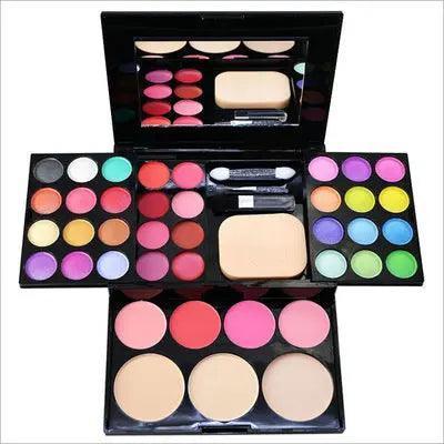 Makeup Box 24 Eyeshadow 8 Lipstick 4 Blush - HEPSIBAH SHOP