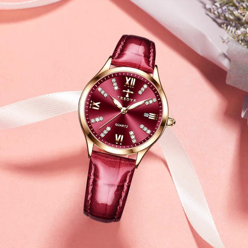 Small Dial Waterproof Quartz Watch - HEPSIBAH SHOP