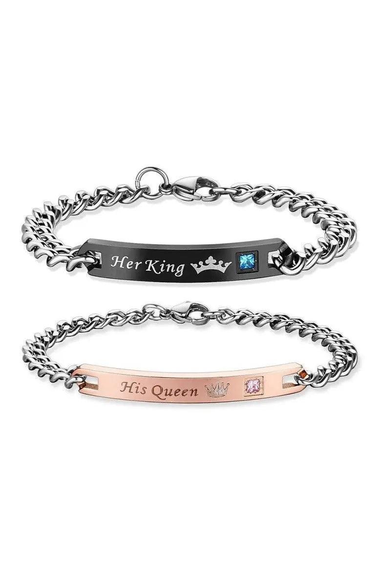 Bracelet - Her King and His Queen - HEPSIBAH SHOP