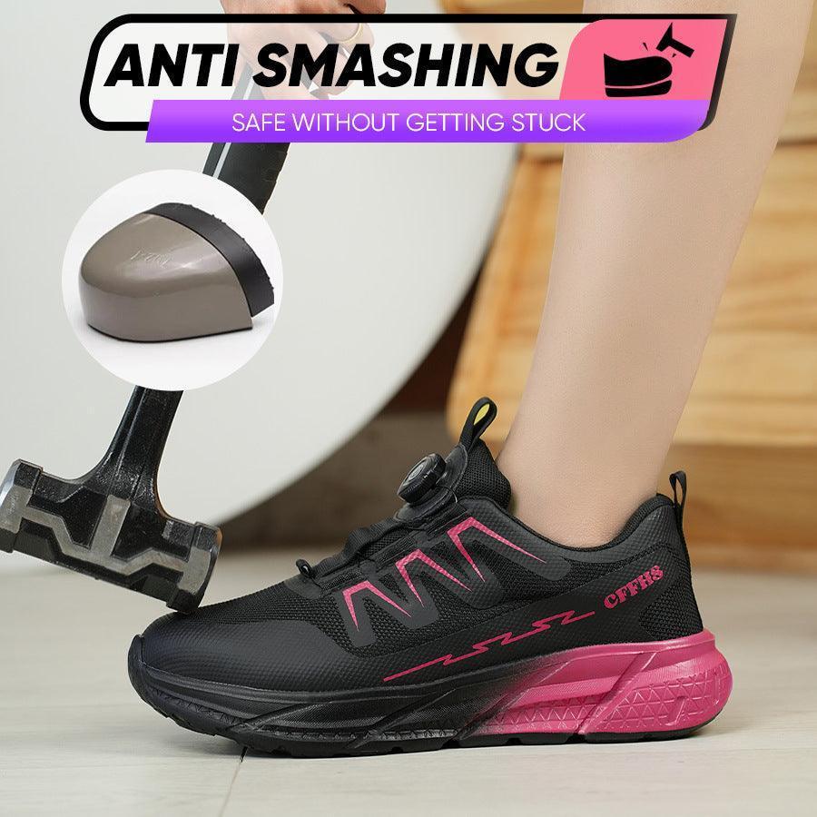 Women's Labor Protection Shoes Steel Toe Cap Anti-smashing - HEPSIBAH SHOP