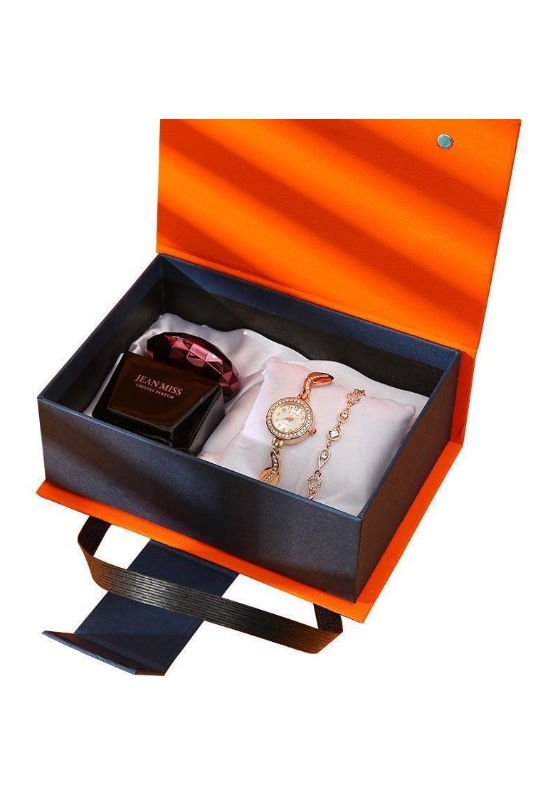 Watch Lipstick Perfume Gift Box - HEPSIBAH SHOP