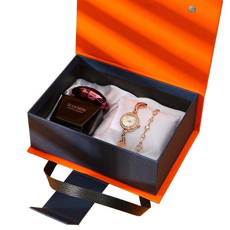 Watch Lipstick Perfume Gift Box - HEPSIBAH SHOP