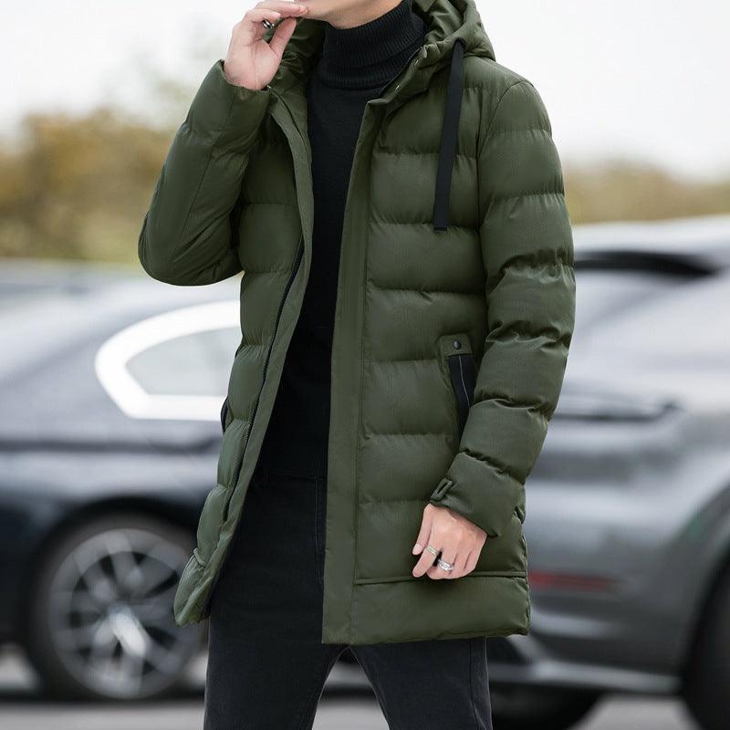 Long Hooded Jacket Men Winter Warm - HEPSIBAH SHOP