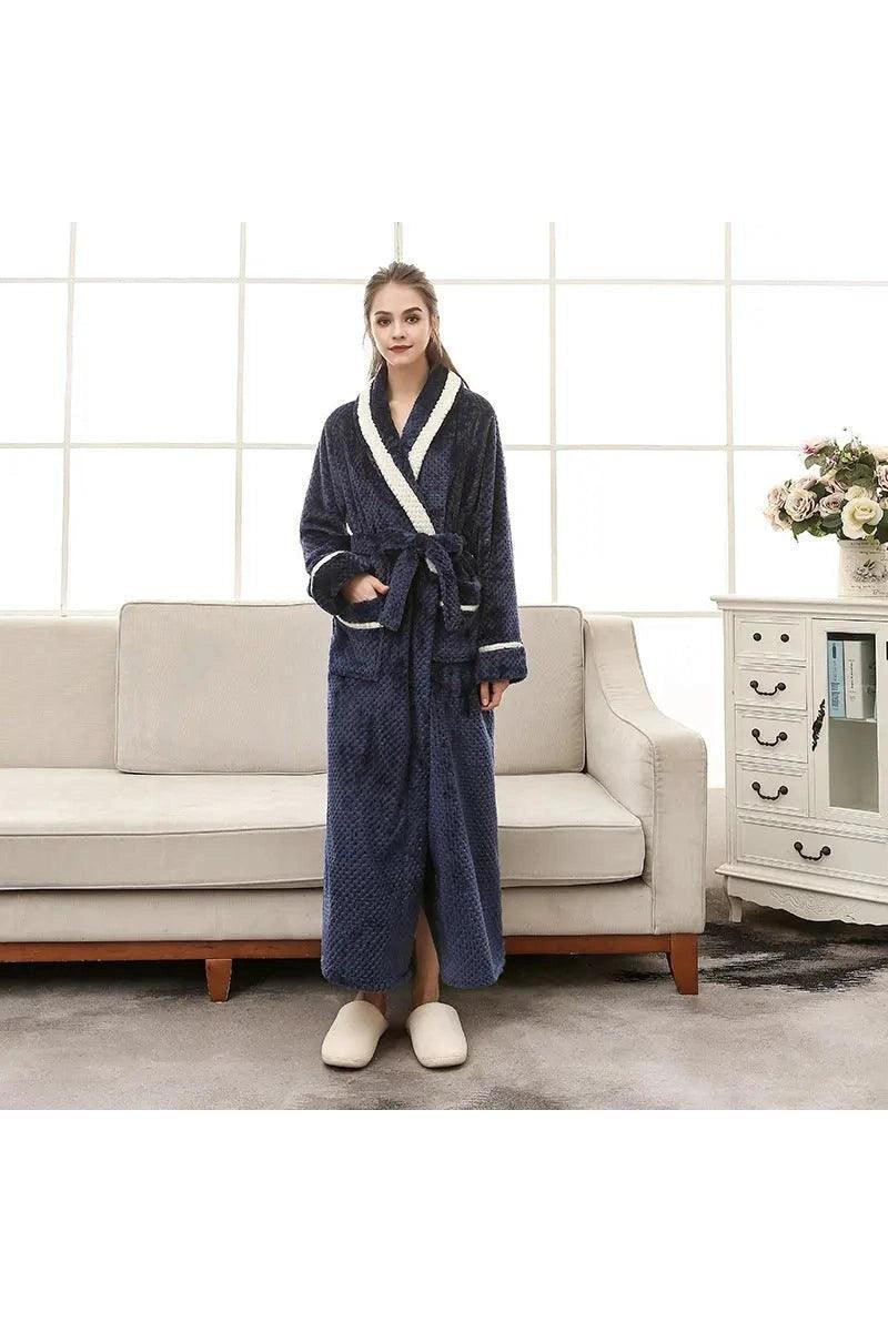 Pajamas Couple Gown Bathrobe Winter Robe - HEPSIBAH SHOP