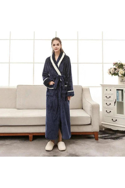 Pajamas Couple Gown Bathrobe Winter Robe - HEPSIBAH SHOP