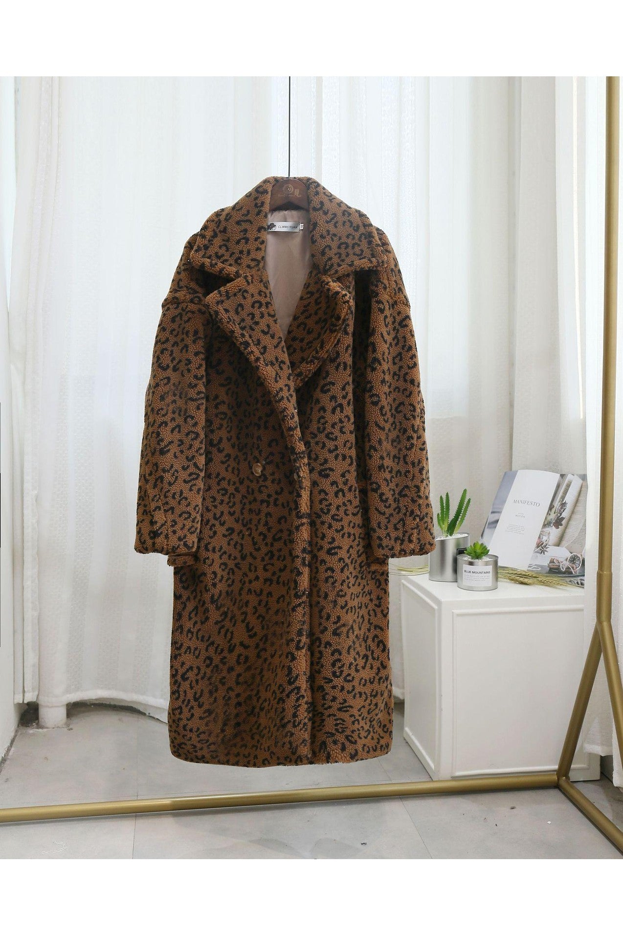 Overcoat Sheep Sheared Fur Loose Jacket - HEPSIBAH SHOP